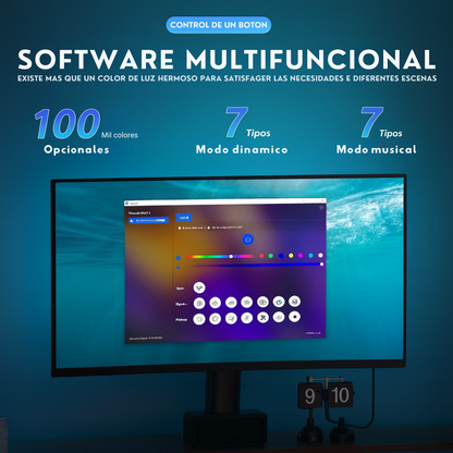 Luz LED Inmersiva para Pantallas
