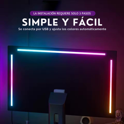 Luz LED Inmersiva para Pantallas